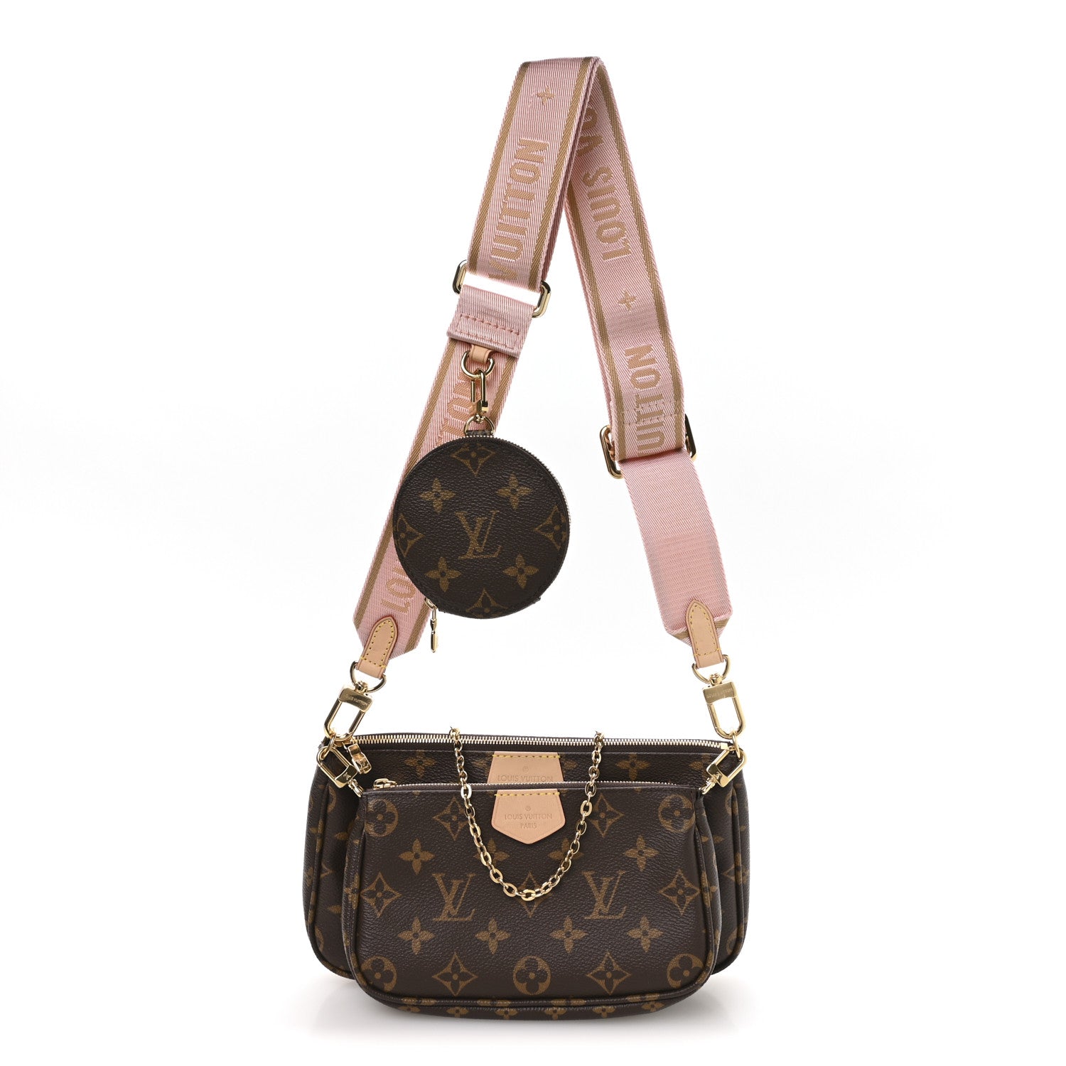 Louis Vuitton Monogram Multi Pochette Accessories Rose Clair 1 of 9