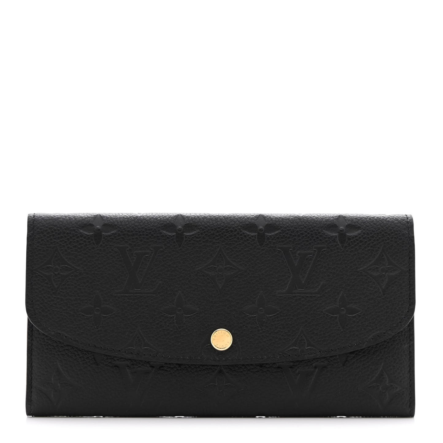 LOUIS VUITTON Empreinte Emilie Wallet Black Dune