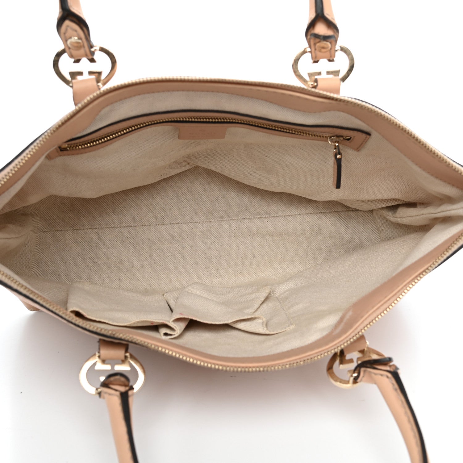 Gucci Metallic Monogram Small Lovely Heart Tote Pink 5 of 16