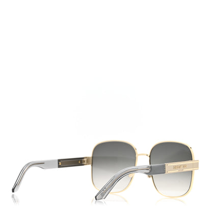 Christian Dior Diorsignature S5U Square Sunglasses Gold 4 of 8