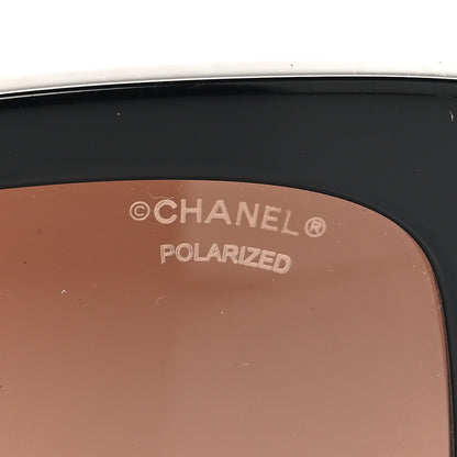 Chanel Square Polarized CC Sunglasses 5494-A Black 7 of 8