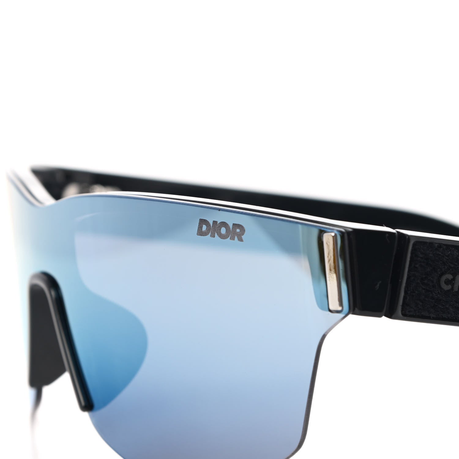 Christian Dior Acetate Mirrored Diorxtrem M2U Mask Sunglasses Black 7 of 7