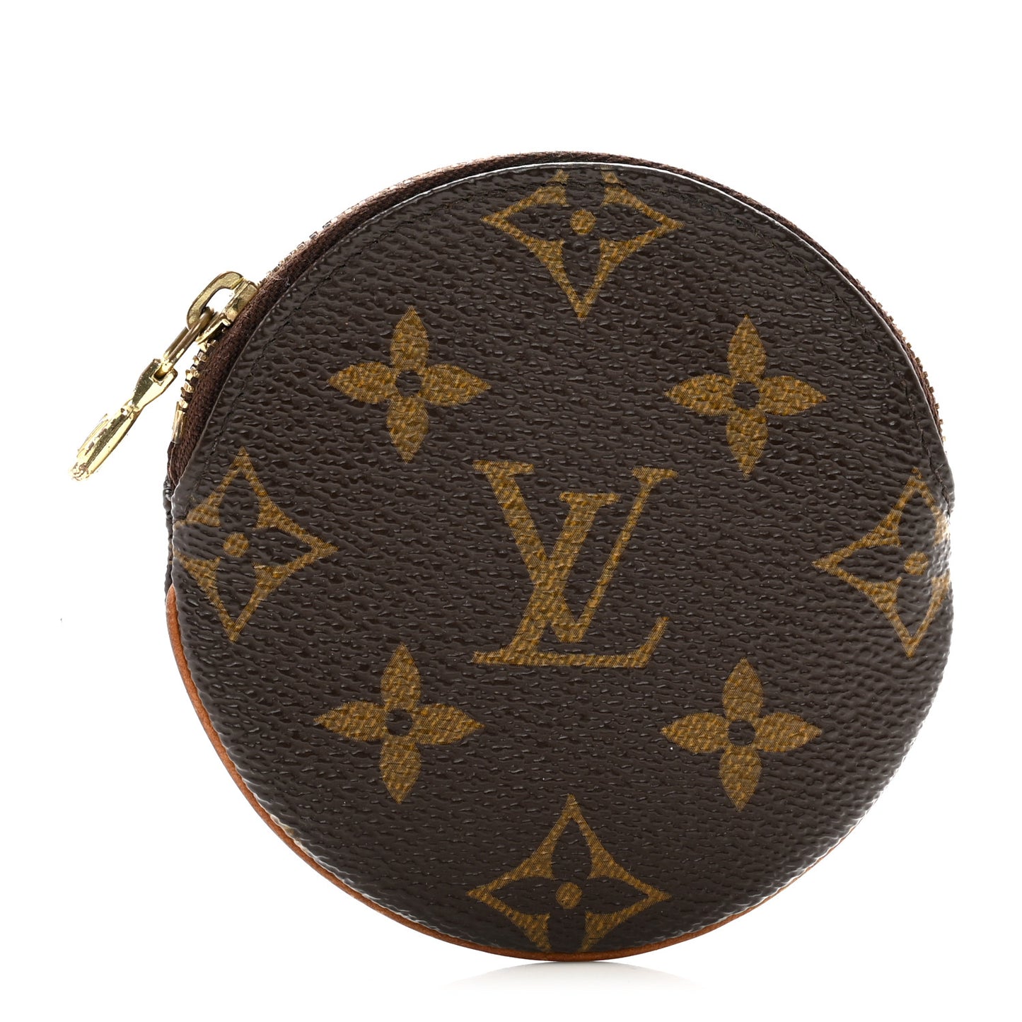 Monogram Round Coin Purse