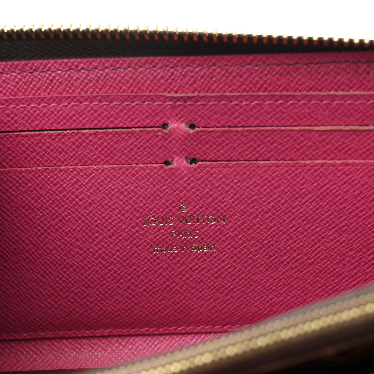 Louis Vuitton Monogram Clemence Wallet Hot Pink 6 of 10