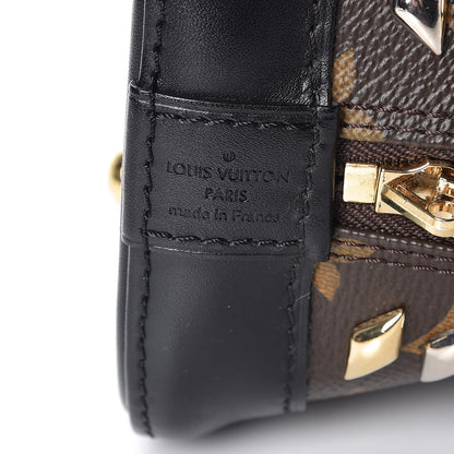 Louis Vuitton Monogram Macassar Studded Alma BB 6 of 7