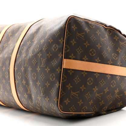 Louis Vuitton Monogram Keepall Bandouliere 60 10 of 13