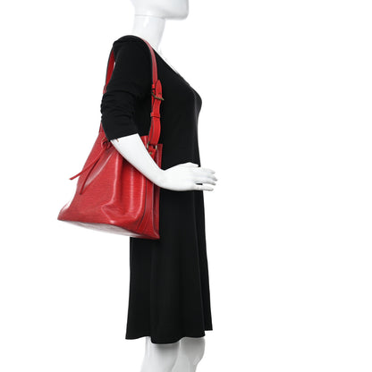Louis Vuitton Epi Petit Noe Castillan Red 2 of 9