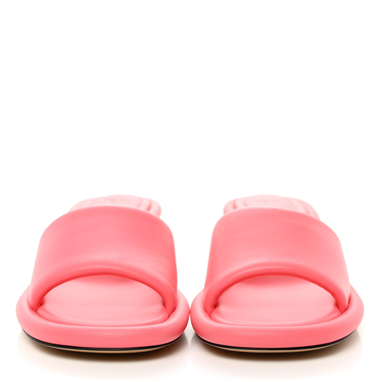 Nappa Baguette 60mm Slide Sandals 38 Kissed