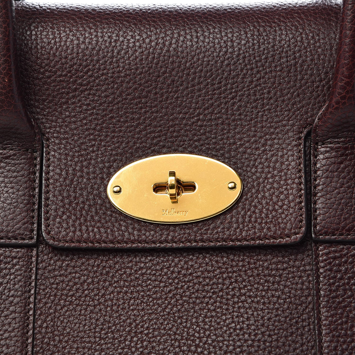 Mulberry Grain Vegetable Tanned Calfskin Bayswater Oxblood 13 of 13