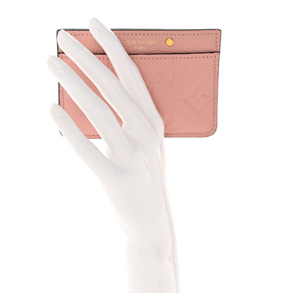 Louis Vuitton Empreinte Card Holder Rose Poudre 2 of 9