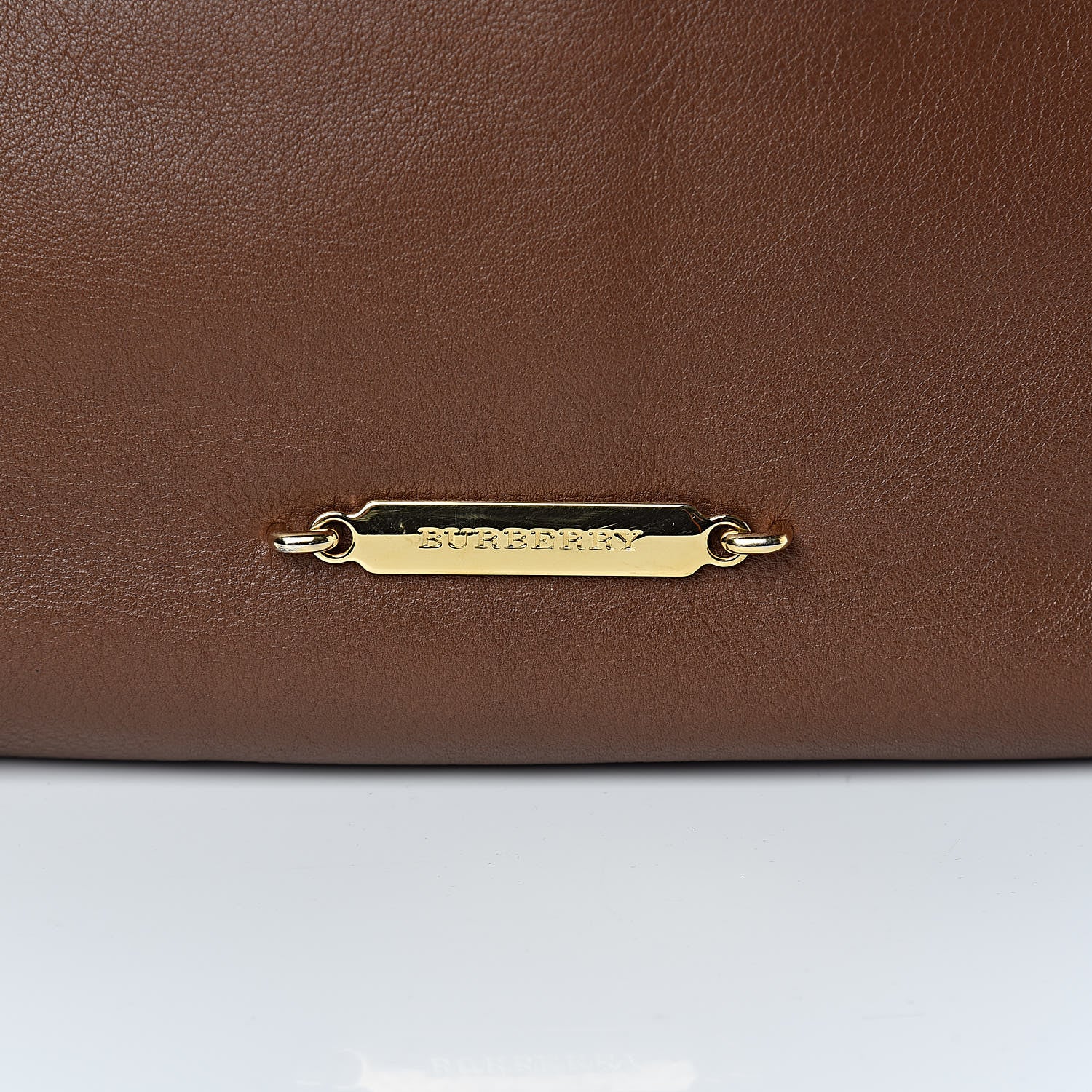 Burberry Calfskin House Check Little Crush Tan 16 of 16