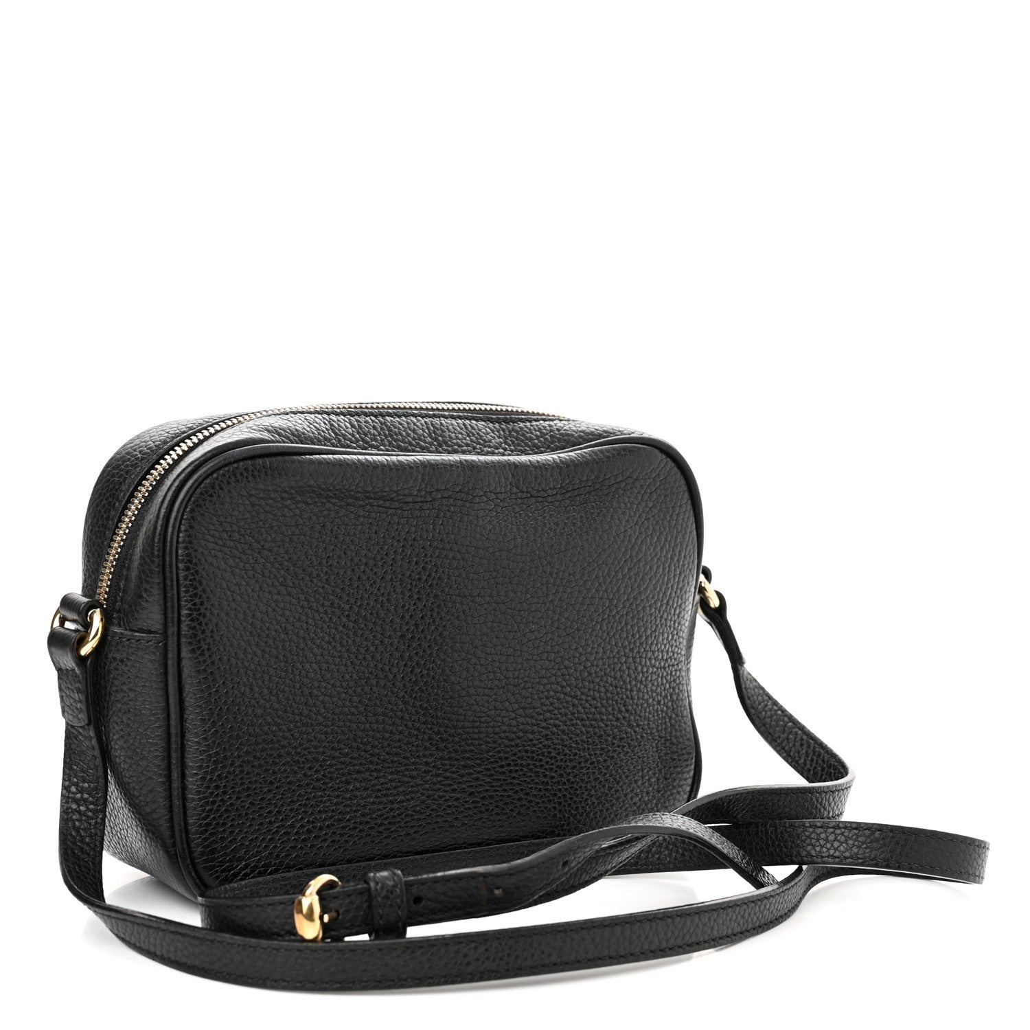 Gucci Pebbled Calfskin Small Soho Disco Bag Black 3 of 13