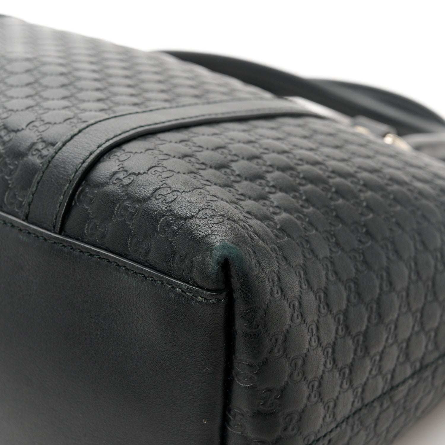 Gucci Soft Microguccissima Small Zippered Satchel Black 13 of 14