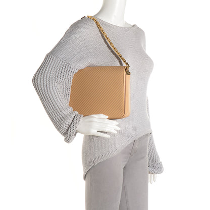Saint Laurent Calfskin Medium Babylone 2 Chain Bag Light Beige 2 of 8