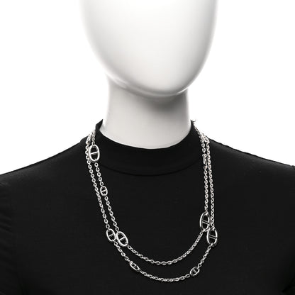 Hermes Sterling Silver Farandole Necklace 120 2 of 5