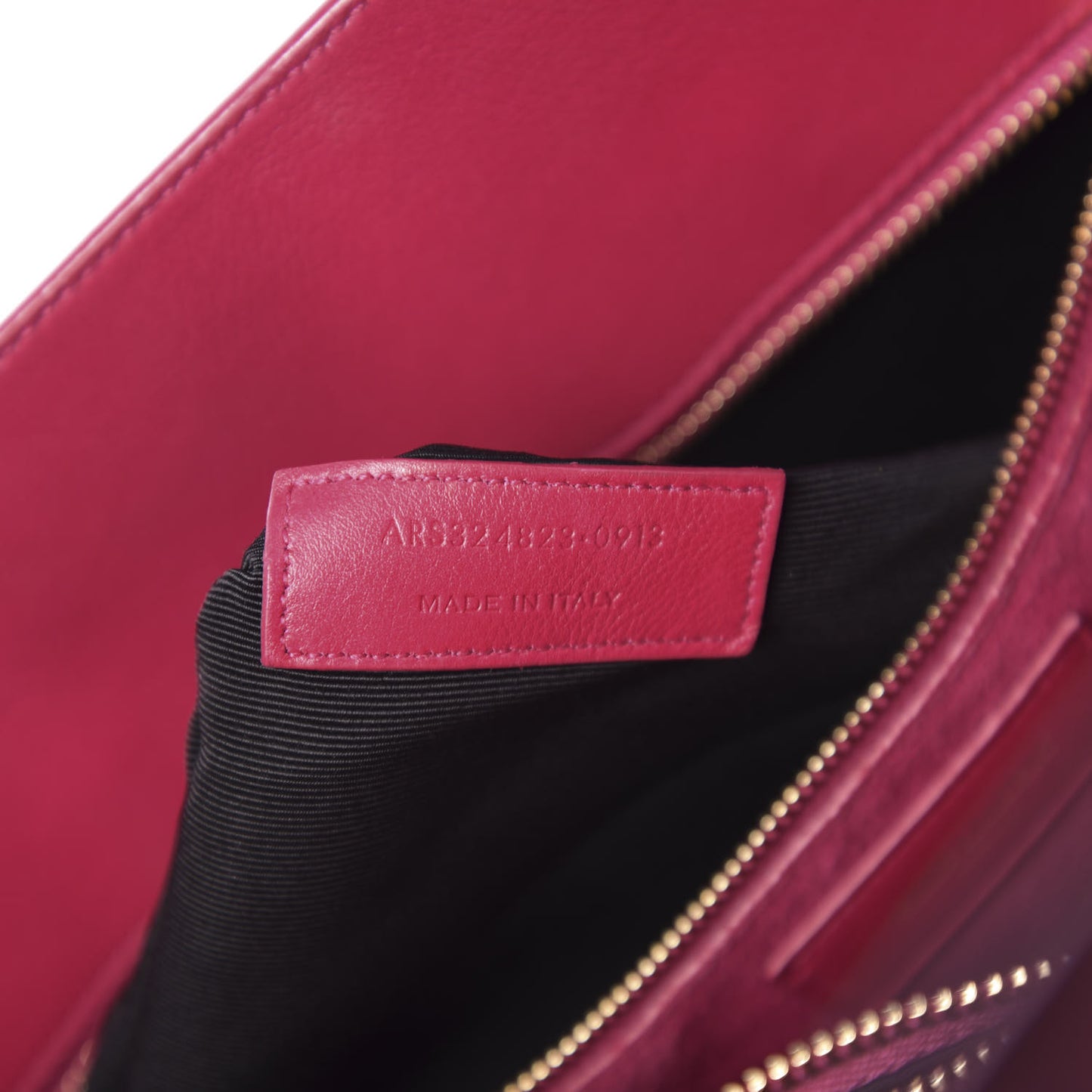 Calfskin Small Sac De Jour Fuchsia