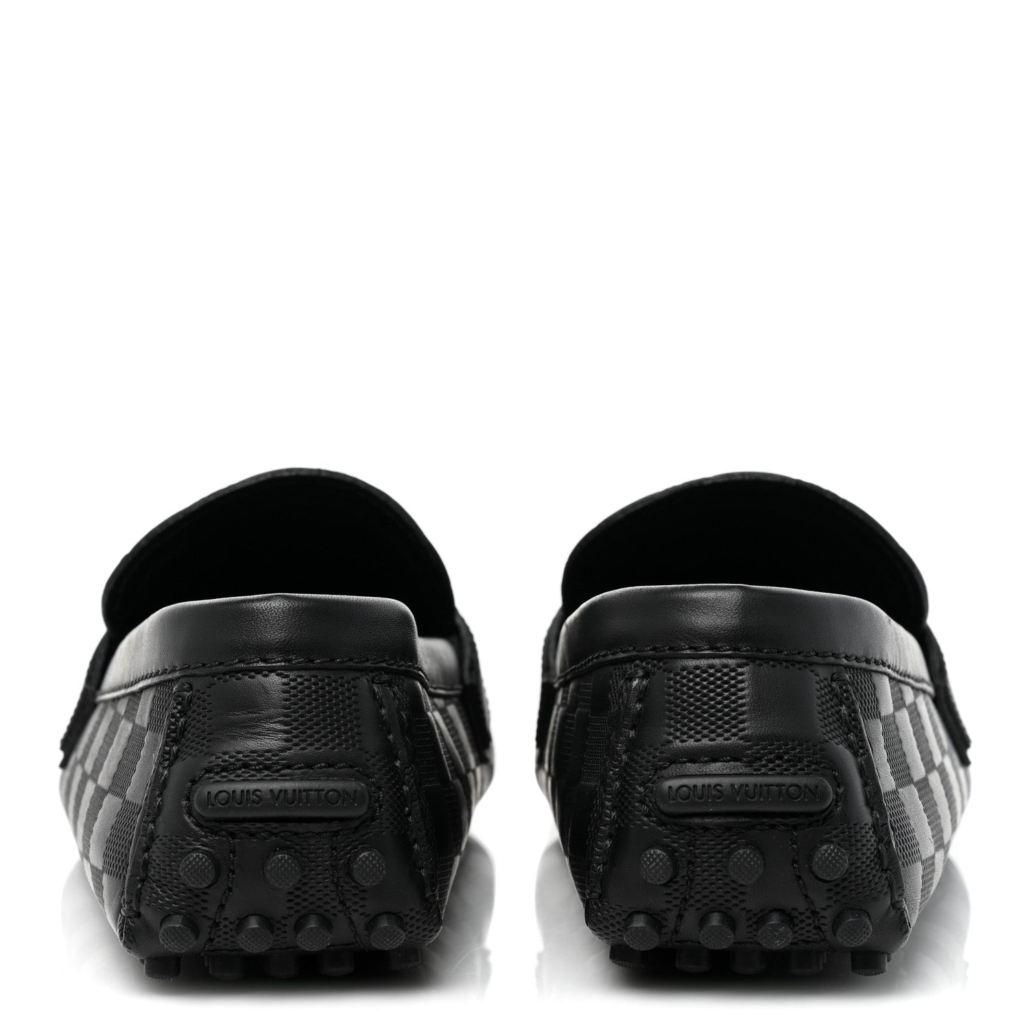 Louis Vuitton Damier Infini Hockenheim Moccasin Loafers 7 Onyx 4 of 9