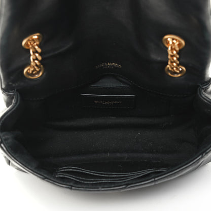 Saint Laurent Lambskin Patchwork Monogram Small Jamie Black 4 of 4