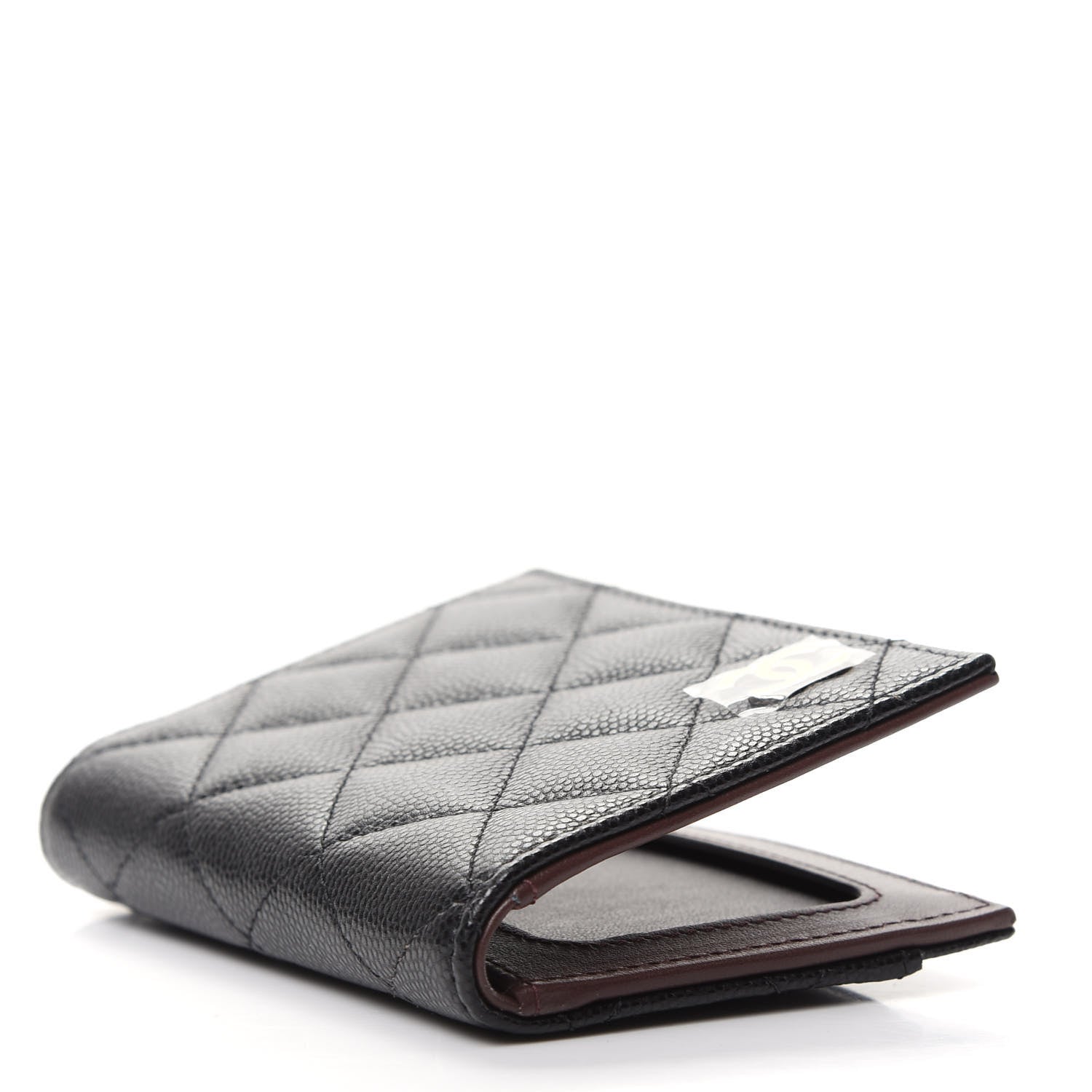 Chanel Caviar Quilted Card Holder Wallet Black 4 of 7