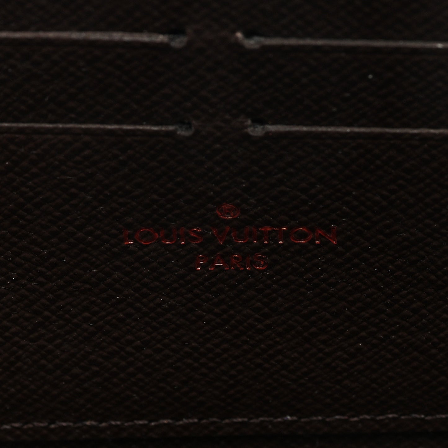 Damier Ebene Zippy Wallet