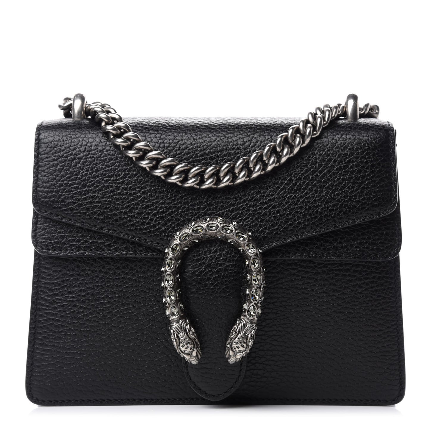 Calfskin Mini Dionysus Shoulder Bag Black