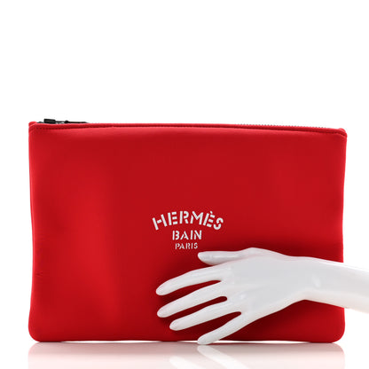 Hermes Neoprene Large Neobain Case Rouge 2 of 10