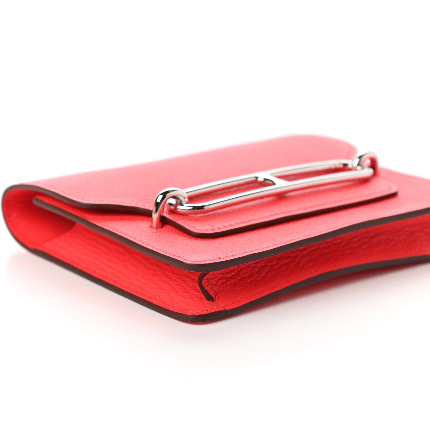 Chevre Mysore Roulis Slim Wallet Rose Texas