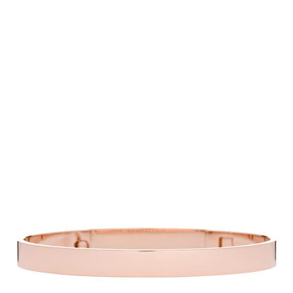 Hermes 18K Rose Gold PM Collier De Chien Bracelet SH 2 of 4