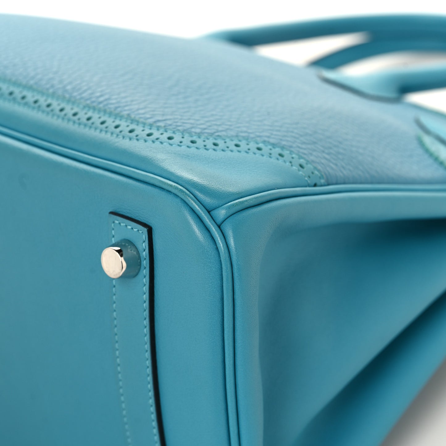 Togo Swift Ghillies Birkin 30 Turquoise