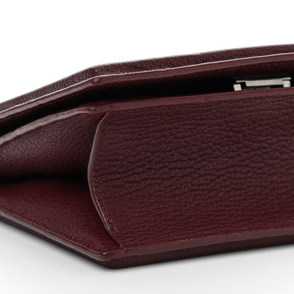 3.1 Phillip Lim Goatskin Mini Soleil Flap Bag Burgundy 8 of 10