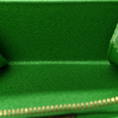 Louis Vuitton Monogram Perforated Compact Zipped Wallet Green 7 of 15
