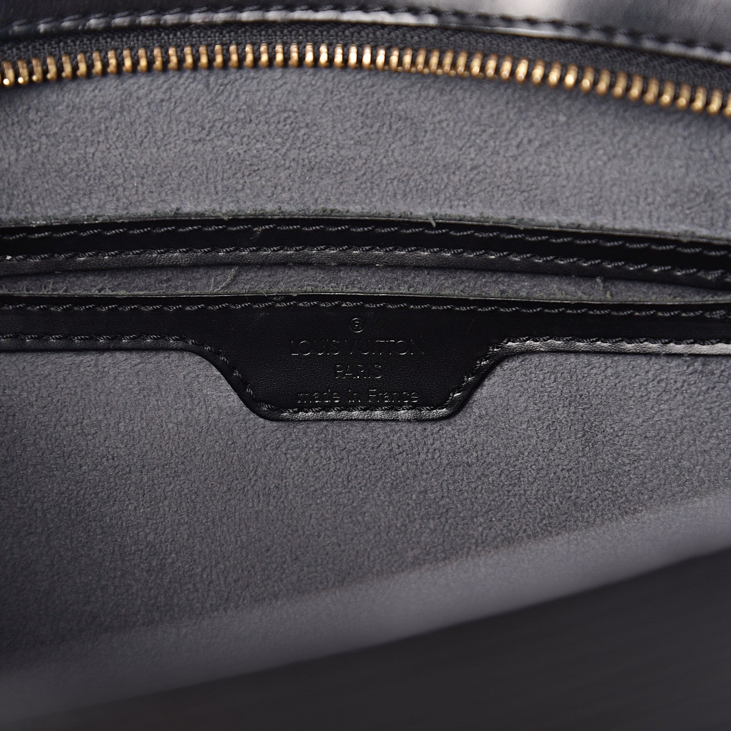 Louis Vuitton Epi Saint Jacques PM Black 5 of 9