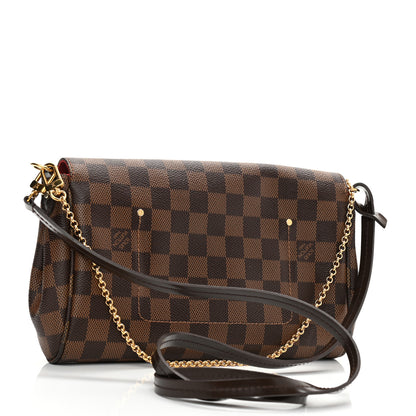 Louis Vuitton Damier Ebene Favorite MM 4 of 10