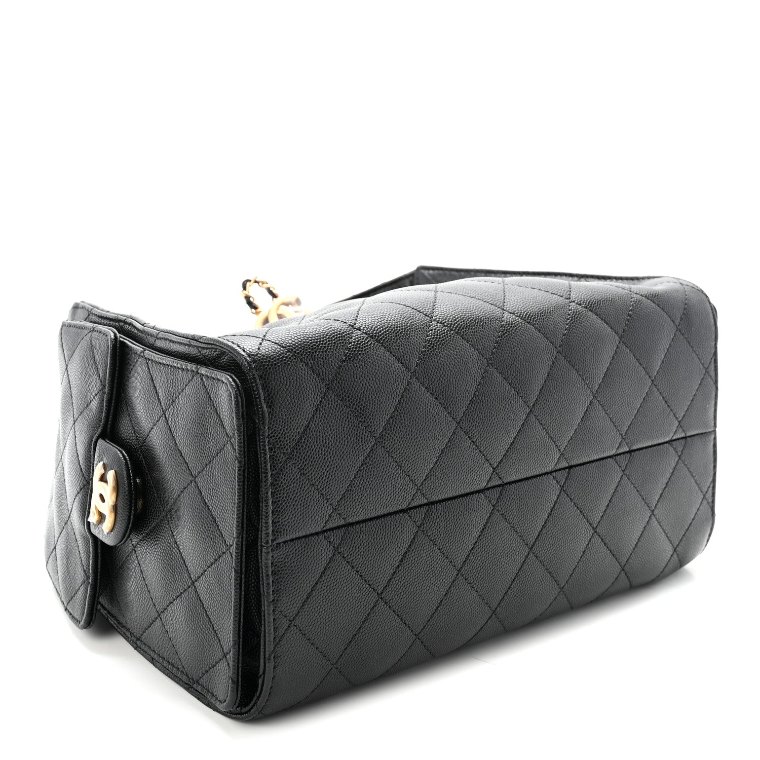 Chanel Caviar Quilted Small Chanel 25 Handbag Black 4 of 10