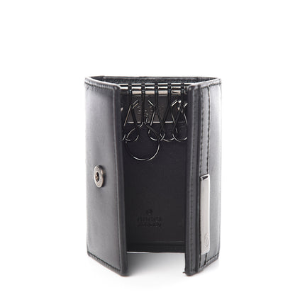 Gucci Calfskin 6 Key Holder Case Black 4 of 7