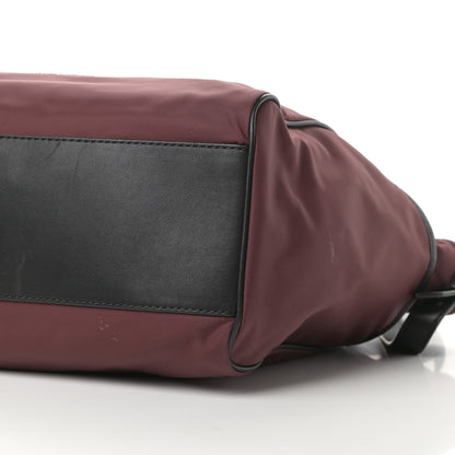 Burberry Nylon Diaper Bag Burgundy 12 of 15