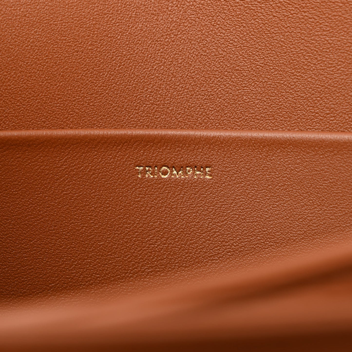 Natural Calfskin Triomphe Tan