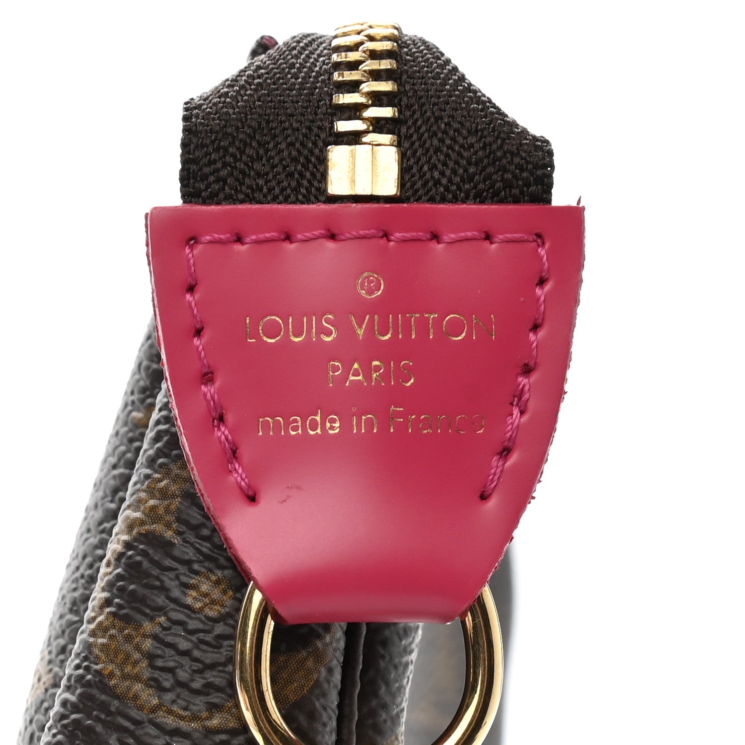 Louis Vuitton Monogram 2020 Christmas Animation Roller Coaster Mini Pochette Accessories Pivoine 6 of 7