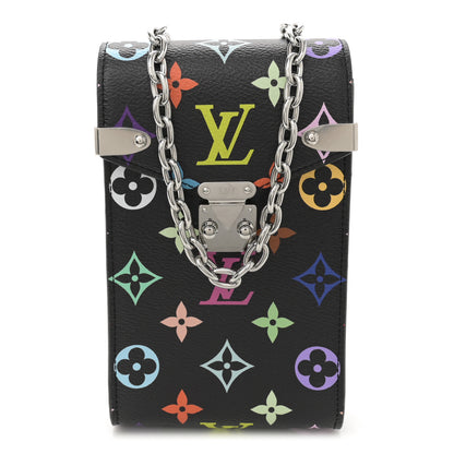 Louis Vuitton LV X TM Monogram Multicolor Phone Pouch Metis Black 1 of 9