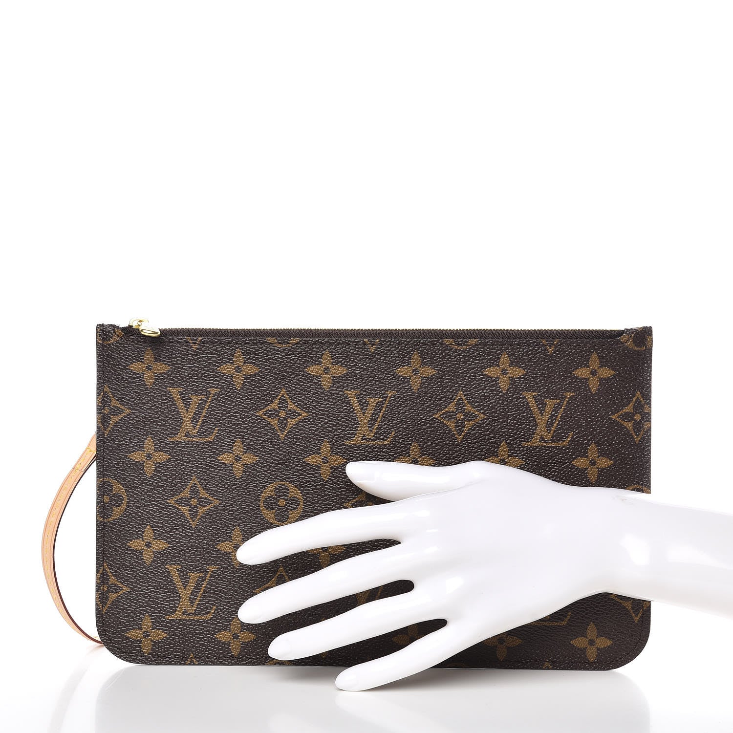 Louis Vuitton Monogram Neverfull MM GM Pochette 2 of 8