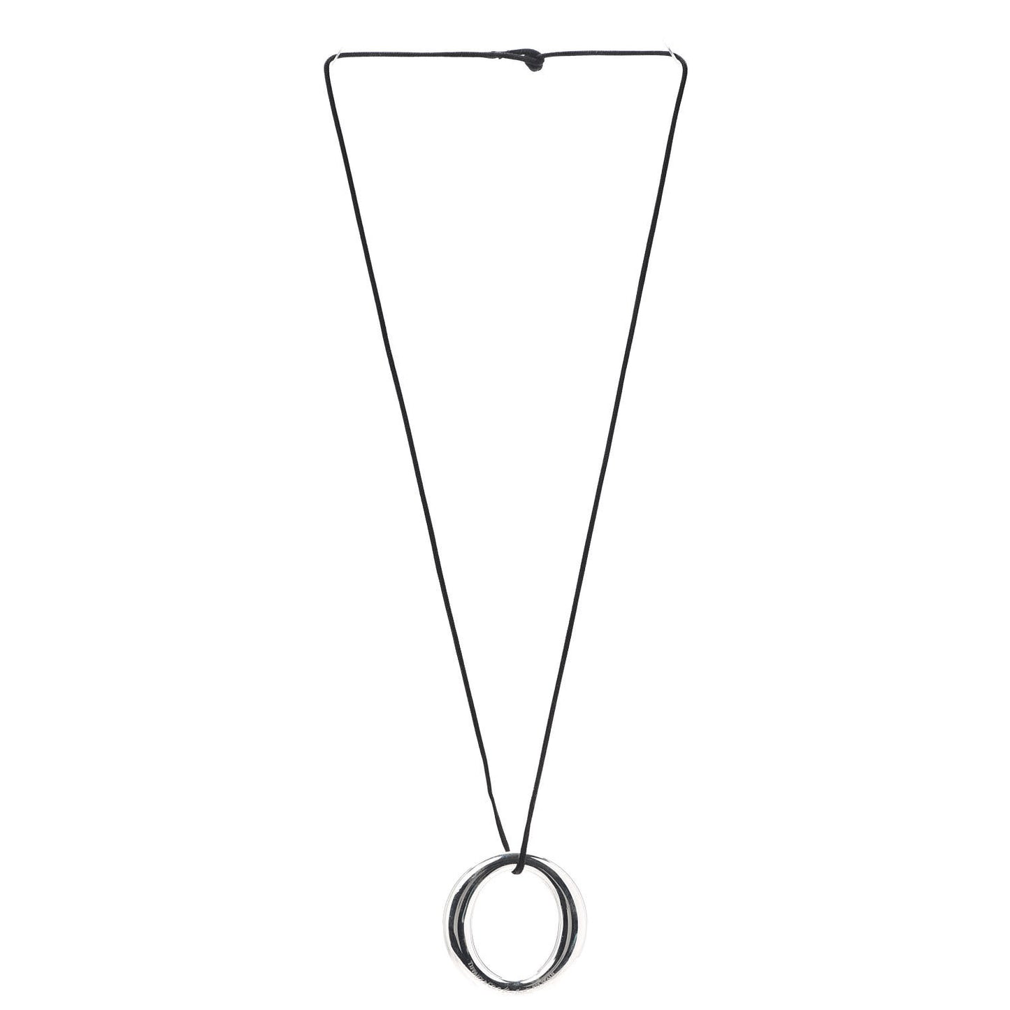 Sterling Silver Elsa Peretti Sevillana Pendant Necklace