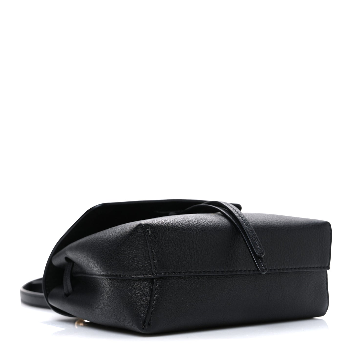 Calfskin Mini Lady Bag Black Flamma