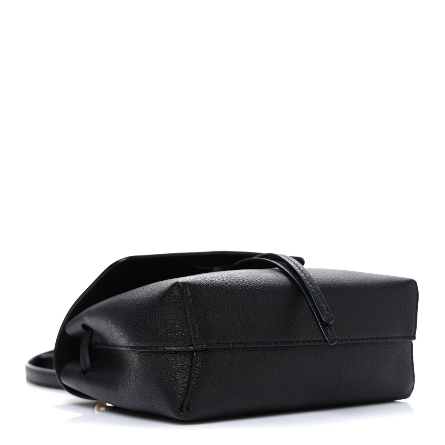 Mansur Gavriel Calfskin Mini Lady Bag Black Flamma 4 of 9