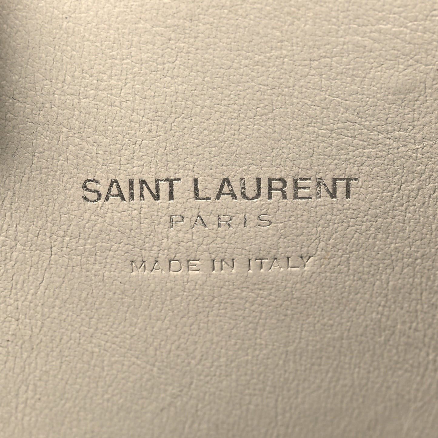 Grained Calfskin Nano Sac De Jour Dove White