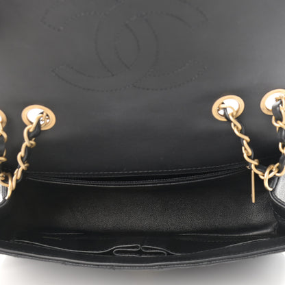 Chanel Caviar Quilted Medium CC Filigree Flap Black 4 of 10