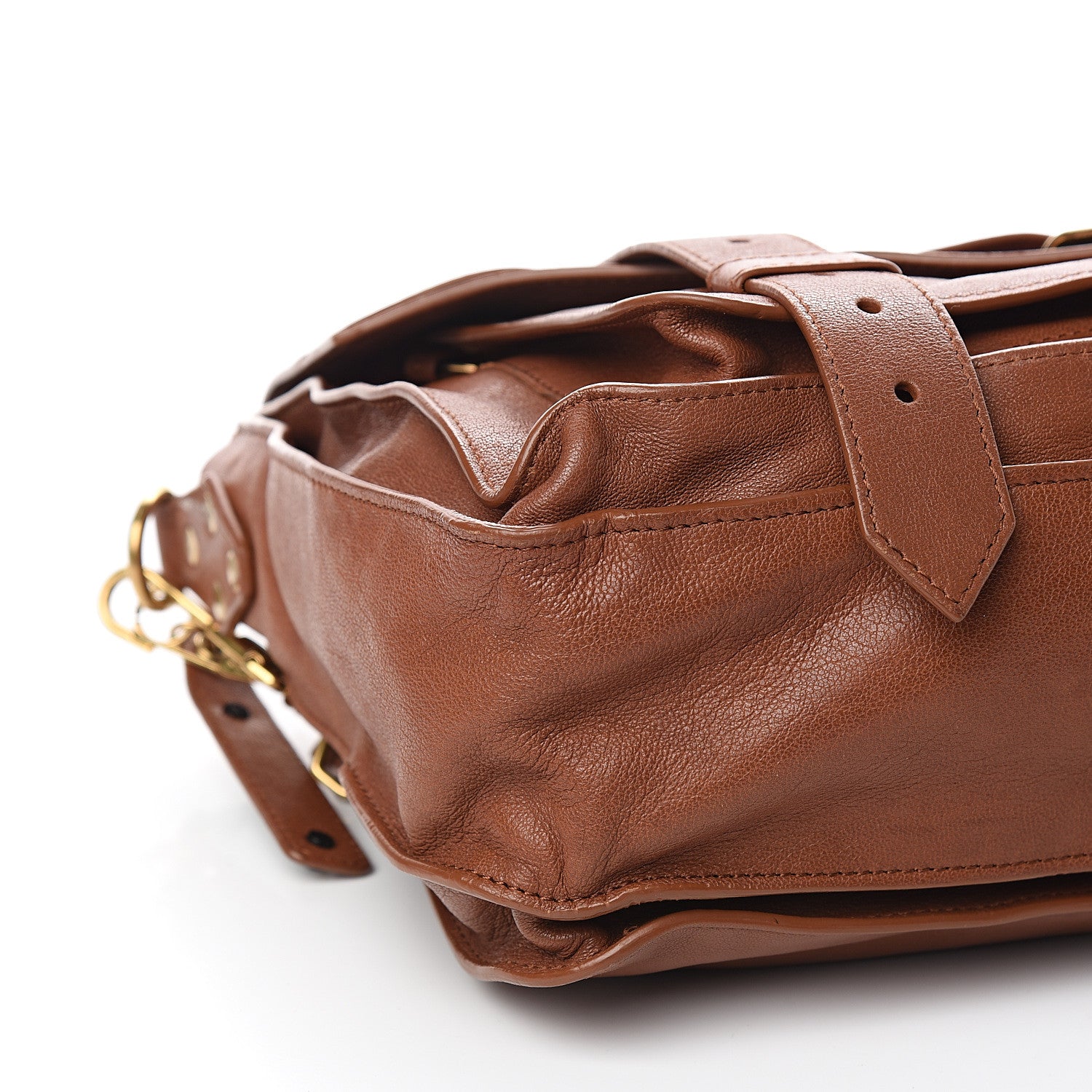 Proenza Schouler Lambskin Medium PS1 Satchel Saddle 7 of 9