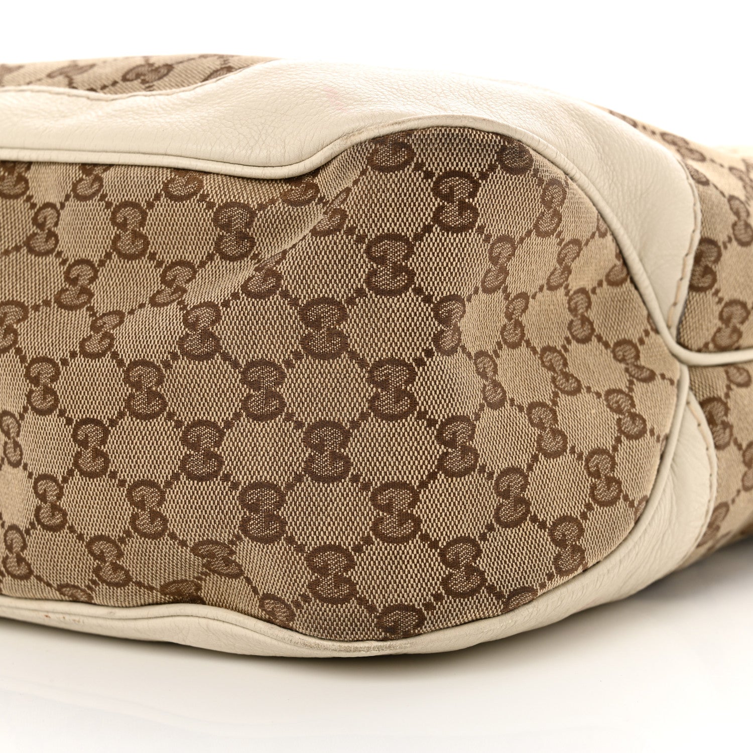 Gucci Monogram Medium Charlotte Hobo Off White 10 of 15
