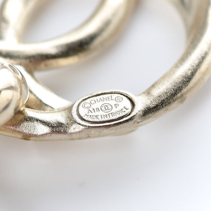 Chanel CC Drop Earrings Gold 4 of 5