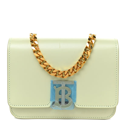 Burberry Calfskin TB Chain Belt Bag Pale Sage 1 of 11