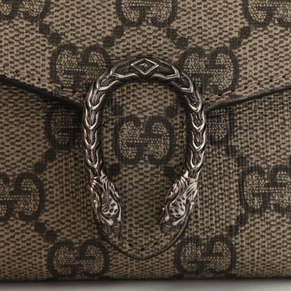 Gucci GG Supreme Monogram Dionysus Coin Purse Taupe 7 of 7